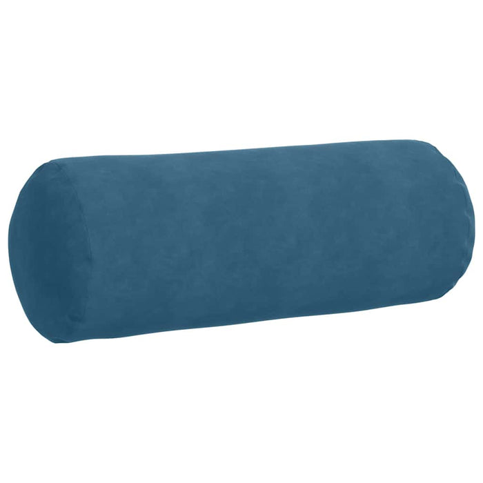 Perne Bolster 2 pcs albastru Ø 25 x 70 cm Țesătură din corduroy - WALTI WALTI