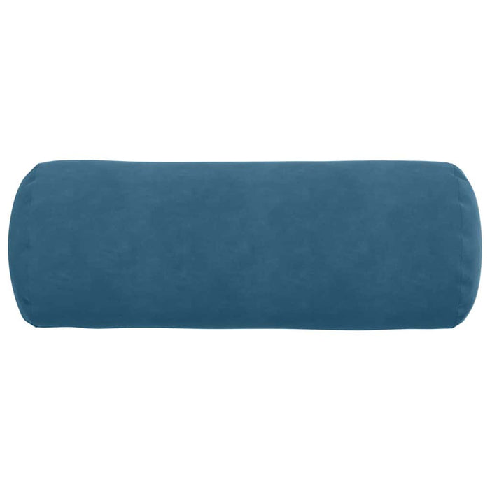 Perne Bolster 2 pcs albastru Ø 25 x 70 cm Țesătură din corduroy - WALTI WALTI