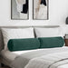 Perne Bolster 2 pcs Verde închis Ø 25 x 70 cm - WALTI WALTI