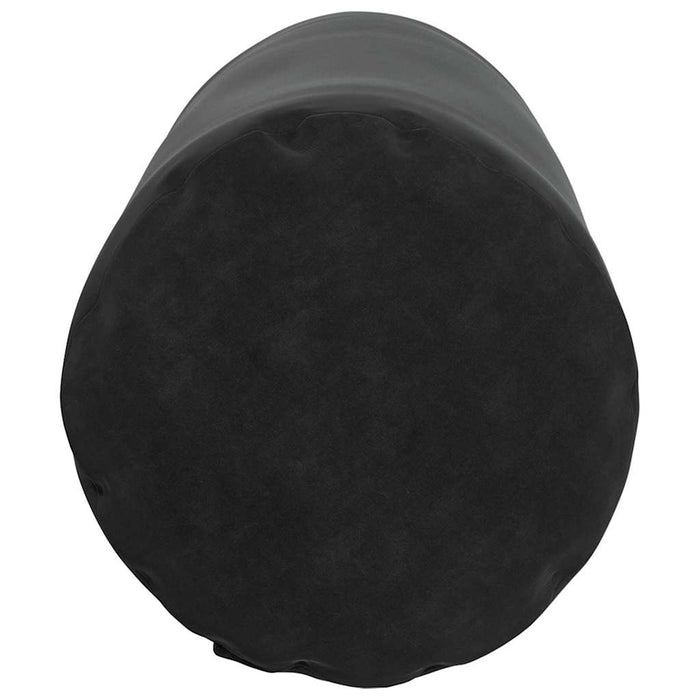 Perne Bolster 2 pcs Negru Ø 25 x 70 cm Țesătură din corduroy - WALTI WALTI
