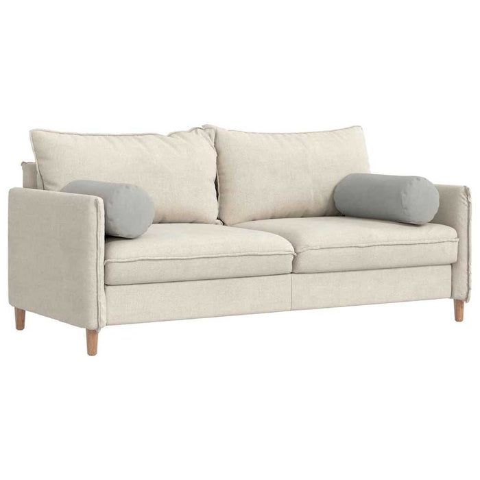 Perne Bolster 2 pcs Gri deschis Ø 25 x 70 cm - WALTI WALTI