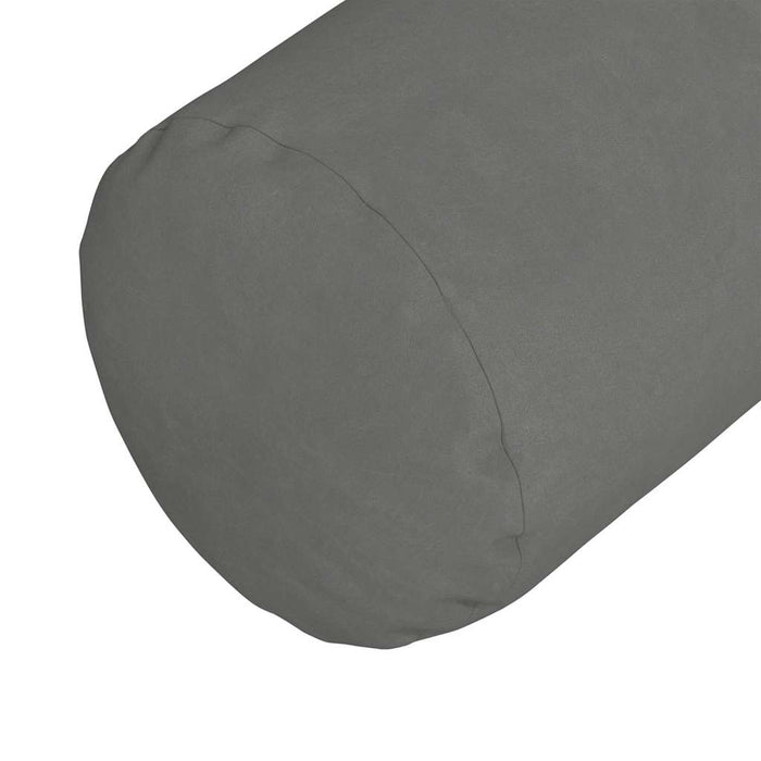 Perne Bolster 2 pcs Gri închis Ø 25 x 70 cm - WALTI WALTI