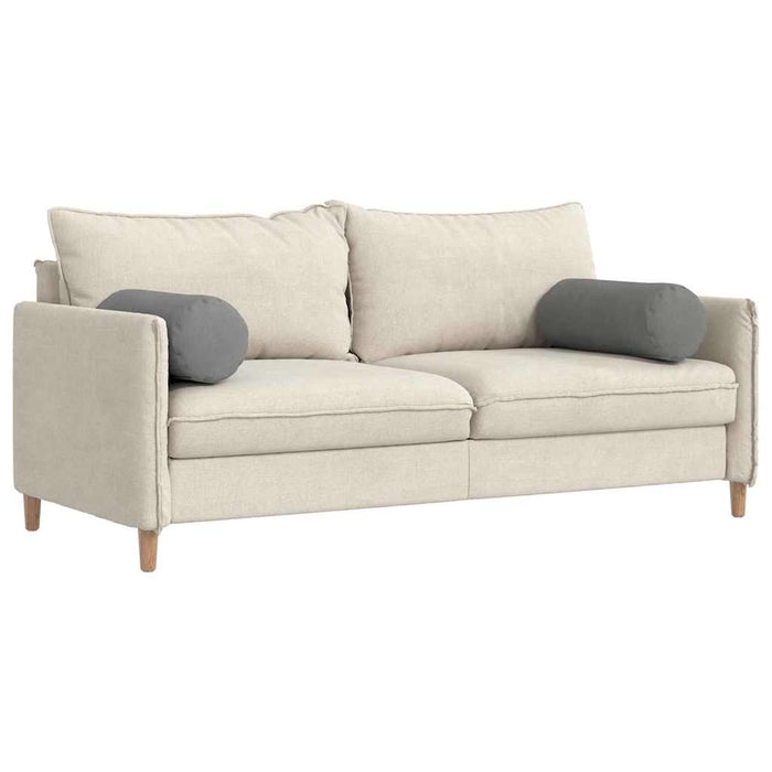 Perne Bolster 2 pcs Gri închis Ø 25 x 70 cm - WALTI WALTI