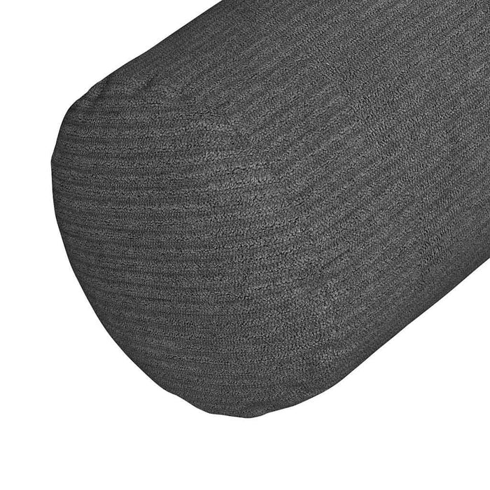 Perne Bolster 2 pcs Gri închis Ø 25 x 70 cm - WALTI WALTI