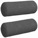 Perne Bolster 2 pcs Gri închis Ø 25 x 70 cm - WALTI WALTI