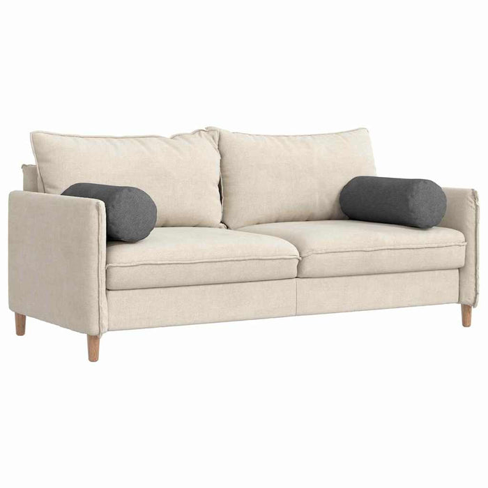 Perne Bolster 2 pcs Gri închis Ø 25 x 70 cm - WALTI WALTI