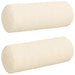 Perne Bolster 2 pcs Crem Ø 25 x 70 cm Țesătură din corduroy - WALTI WALTI