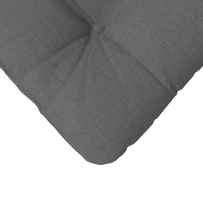 Perne de Șezut 4 pcs Gri închis 40 x 40 x 12 cm țesătură - WALTI WALTI