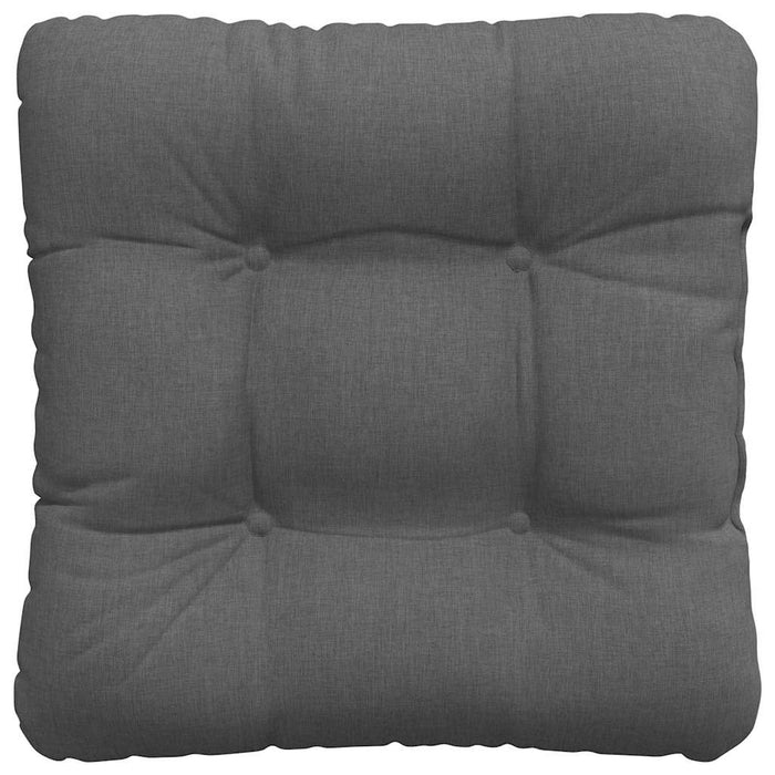 Perne de Șezut 4 pcs Gri închis 40 x 40 x 12 cm țesătură - WALTI WALTI