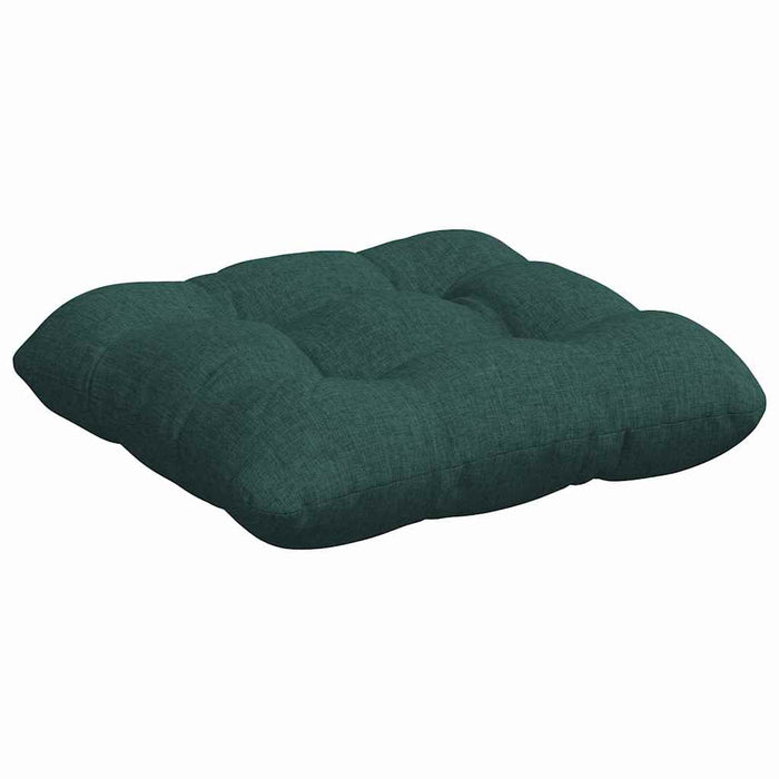 Perne de Șezut 4 pcs Verde închis 40 x 40 x 12 cm țesătură - WALTI WALTI