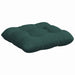 Perne de Șezut 4 pcs Verde închis 40 x 40 x 12 cm țesătură - WALTI WALTI