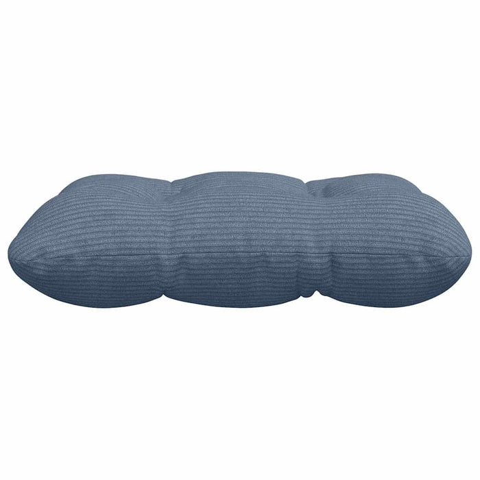 Perne de Șezut 4 pcs albastru 40 x 40 cm Țesătură din corduroy - WALTI WALTI