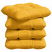 Perne de Șezut 4 pcs Galben Deschis 40 x 40 cm - WALTI WALTI