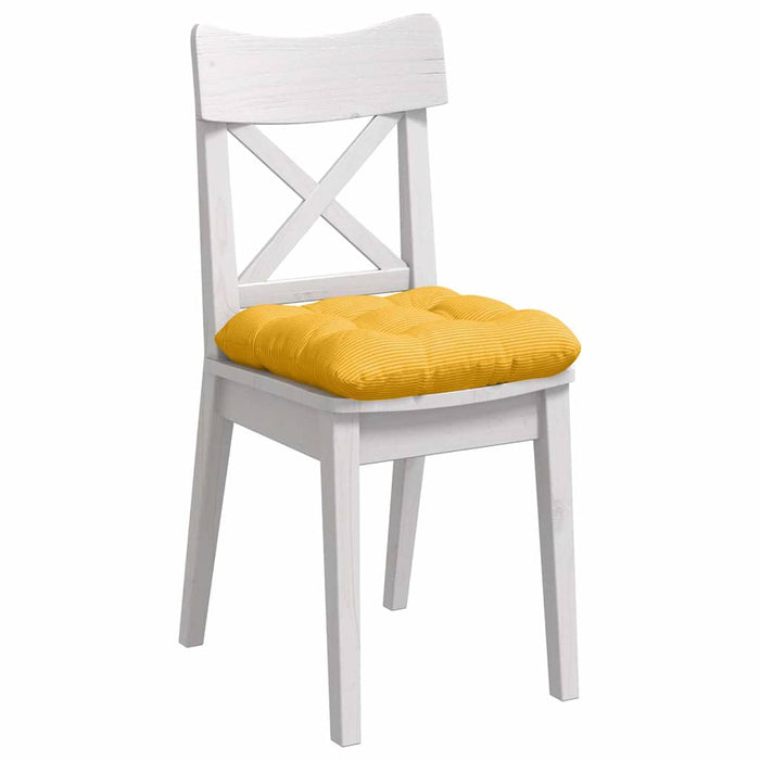 Perne de Șezut 4 pcs Galben Deschis 40 x 40 cm - WALTI WALTI