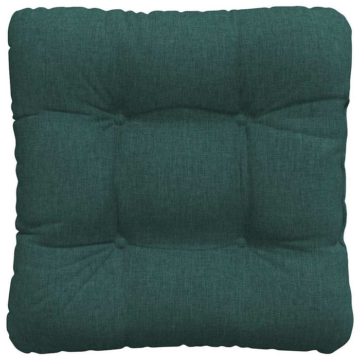 Perne de Șezut 4 pcs Verde închis 45 x 45 x 12 cm țesătură WALTI