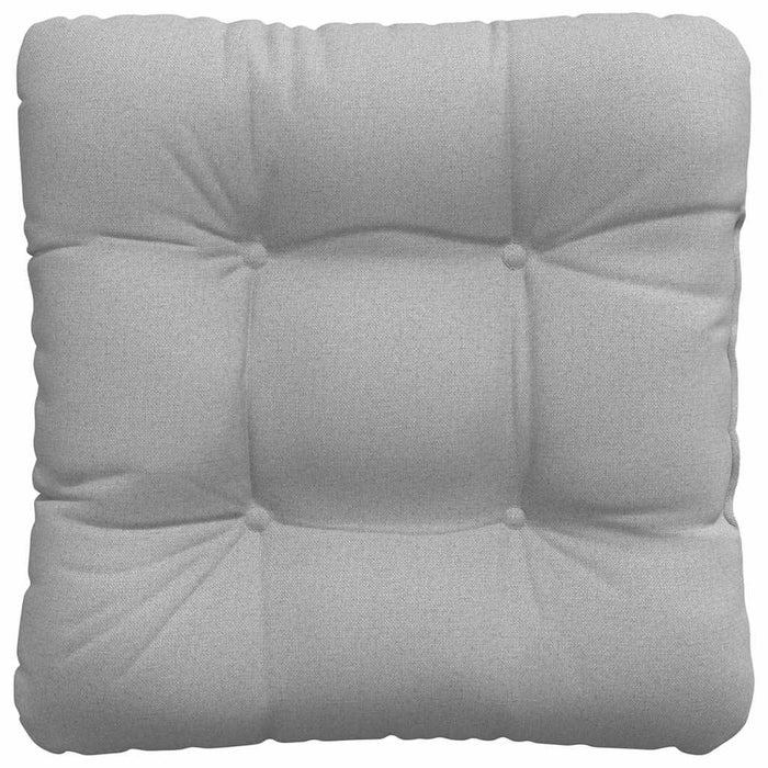 Perne de Șezut 4 pcs Gri nori 45 x 45 x 12 cm țesătură - WALTI WALTI