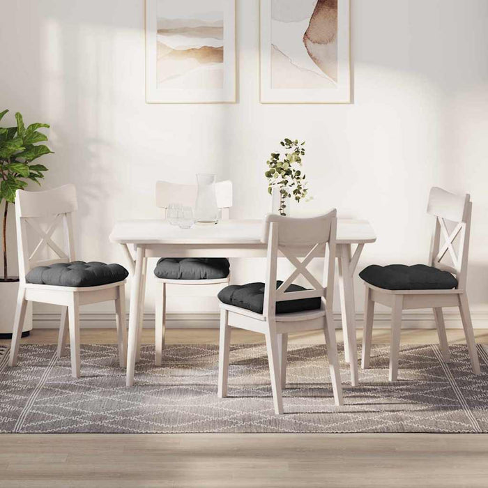 Perne de Șezut 4 pcs Gri închis 45 x 45 cm - WALTI WALTI