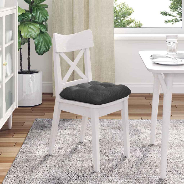 Perne de Șezut 4 pcs Gri închis 45 x 45 cm - WALTI WALTI