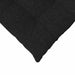 Perne de Șezut 4 pcs Negru 40 x 40 x 6 cm țesătură - WALTI WALTI