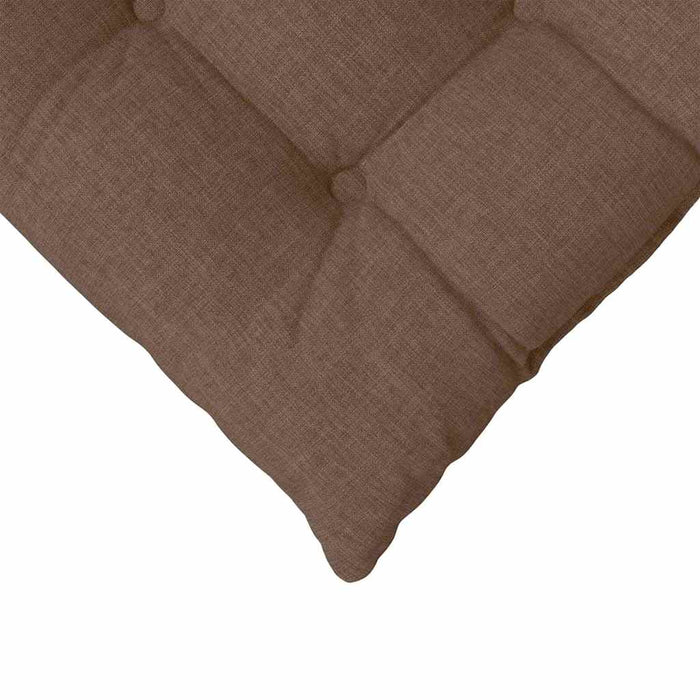 Perne de Șezut 4 pcs Maro 40 x 40 x 6 cm țesătură - WALTI WALTI