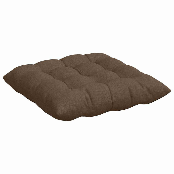 Perne de Șezut 4 pcs Maro 40 x 40 x 6 cm țesătură - WALTI WALTI