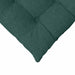 Perne de Șezut 4 pcs Verde închis 40 x 40 x 6 cm țesătură - WALTI WALTI