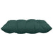 Perne de Șezut 4 pcs Verde închis 40 x 40 x 6 cm țesătură - WALTI WALTI