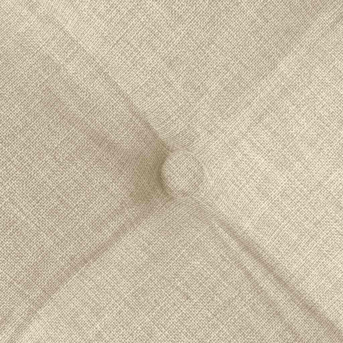 Perne de Șezut 4 pcs Crem 40 x 40 x 6 cm țesătură - WALTI WALTI