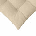Perne de Șezut 4 pcs Crem 40 x 40 x 6 cm țesătură - WALTI WALTI