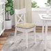 Perne de Șezut 4 pcs Crem 40 x 40 x 6 cm țesătură - WALTI WALTI