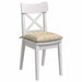 Perne de Șezut 4 pcs Crem 40 x 40 x 6 cm țesătură - WALTI WALTI
