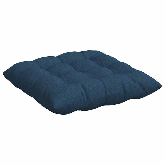 Perne de Șezut 4 pcs albastru 40 x 40 x 6 cm țesătură - WALTI WALTI