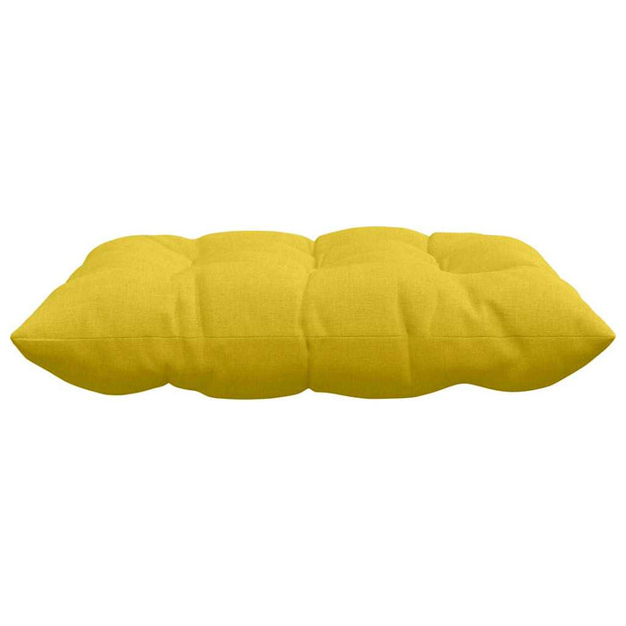 Perne de Șezut 4 pcs Galben Deschis 40 x 40 x 6 cm țesătură - WALTI WALTI