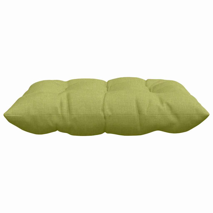 Perne de Șezut 4 pcs Verde deschis 40 x 40 x 6 cm țesătură - WALTI WALTI