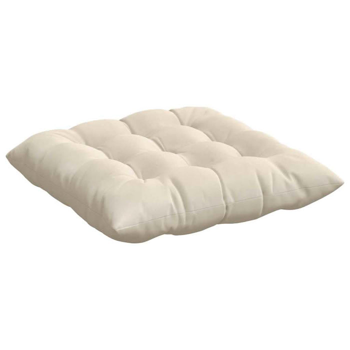 Perne de Șezut 4 pcs Bej 40 x 40 x 6 cm Microfibră - WALTI WALTI