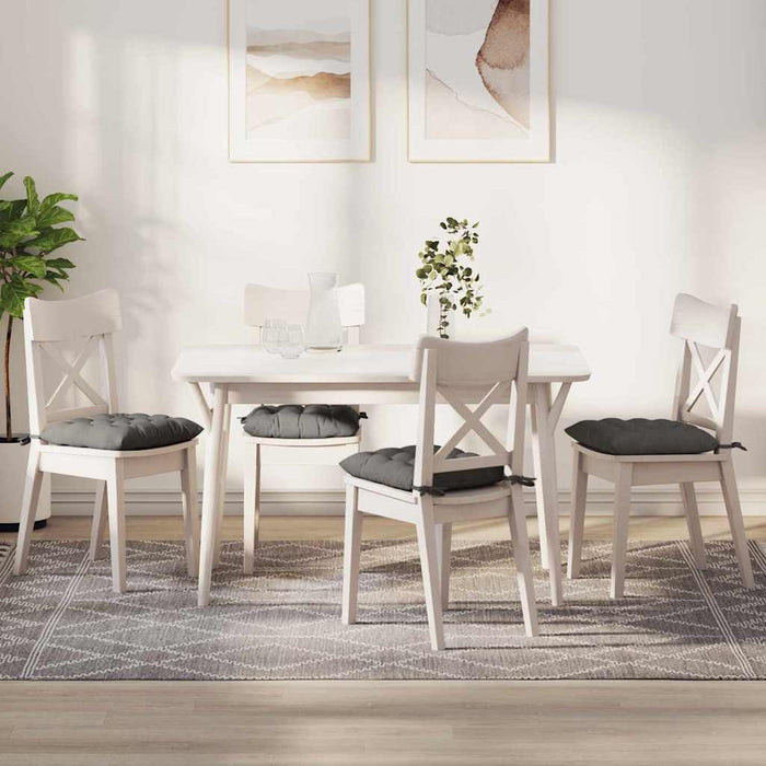 Perne de Șezut 4 pcs Gri deschis 40 x 40 x 6 cm - WALTI WALTI