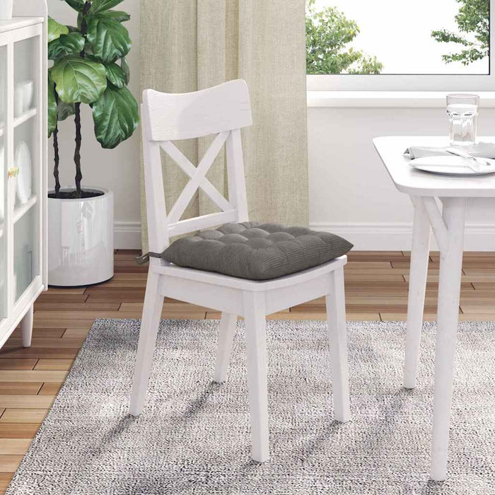 Perne de Șezut 4 pcs Gri deschis 40 x 40 x 6 cm - WALTI WALTI