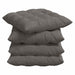 Perne de Șezut 4 pcs Gri deschis 40 x 40 x 6 cm - WALTI WALTI