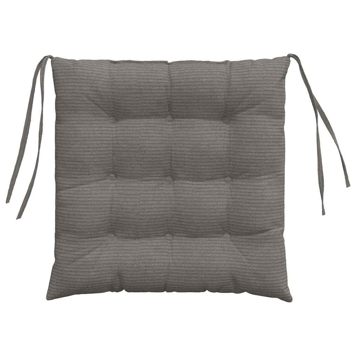 Perne de Șezut 4 pcs Gri deschis 40 x 40 x 6 cm - WALTI WALTI