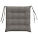 Perne de Șezut 4 pcs Gri deschis 40 x 40 x 6 cm - WALTI WALTI