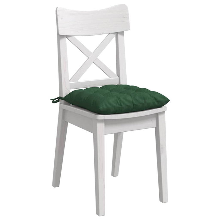 Perne de Șezut 4 pcs Verde închis 40 x 40 x 6 cm - WALTI WALTI