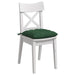 Perne de Șezut 4 pcs Verde închis 40 x 40 x 6 cm - WALTI WALTI