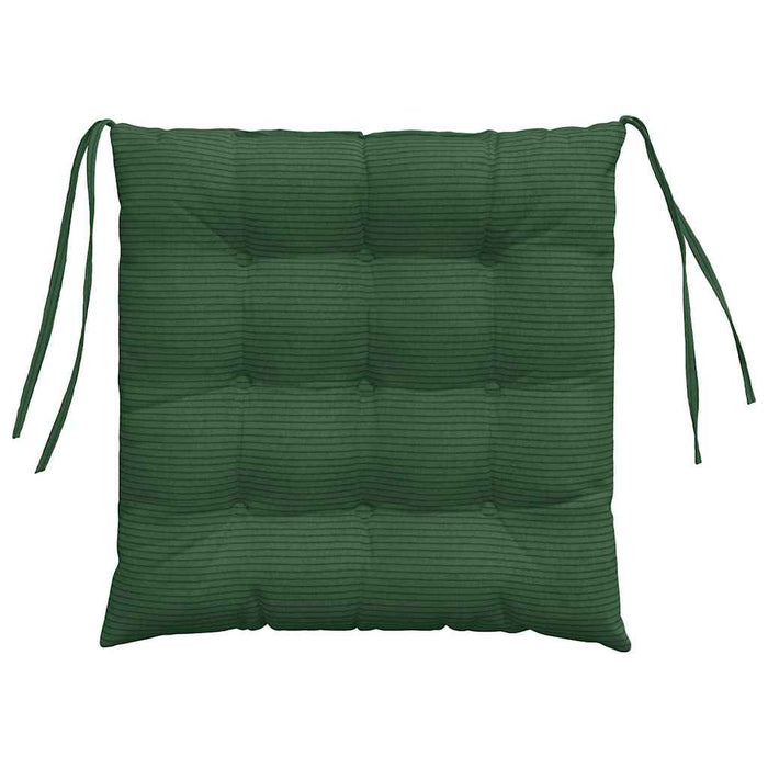 Perne de Șezut 4 pcs Verde închis 40 x 40 x 6 cm - WALTI WALTI