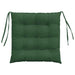 Perne de Șezut 4 pcs Verde închis 40 x 40 x 6 cm - WALTI WALTI