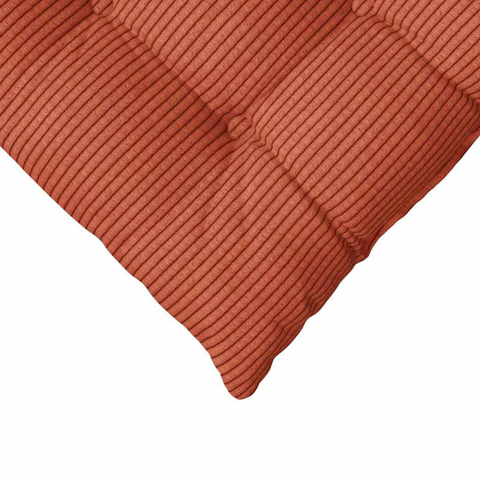 Perne de Șezut 4 pcs Roșu portocalie 40 x 40 x 6 cm - WALTI WALTI