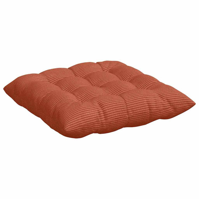 Perne de Șezut 4 pcs Roșu portocalie 40 x 40 x 6 cm - WALTI WALTI