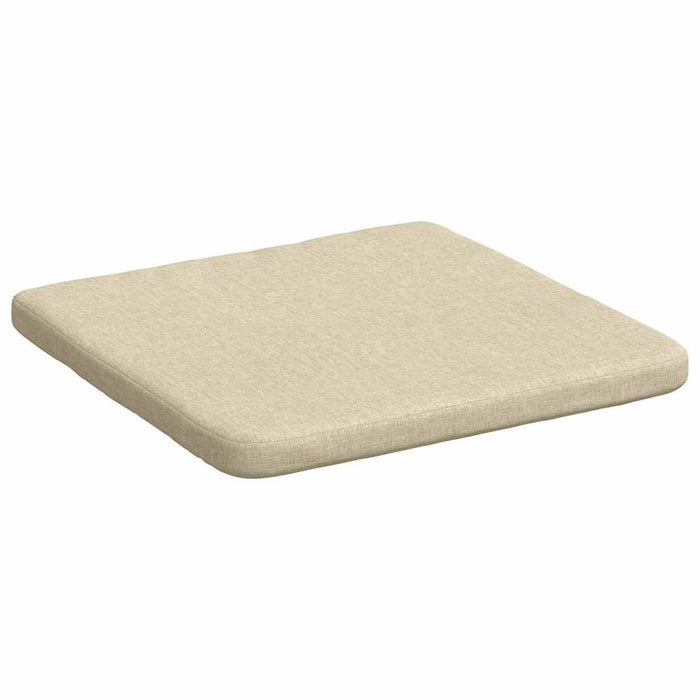 Perne de Șezut 4 pcs Crem 40 x 40 x 3 cm țesătură - WALTI WALTI