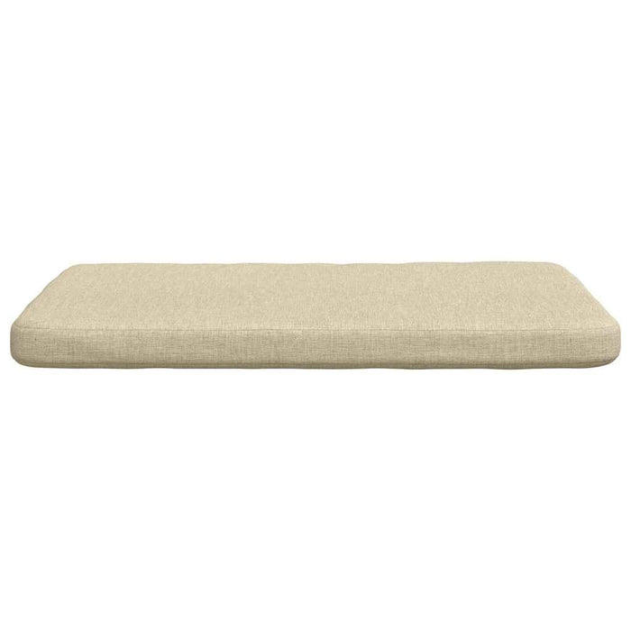 Perne de Șezut 4 pcs Crem 40 x 40 x 3 cm țesătură - WALTI WALTI