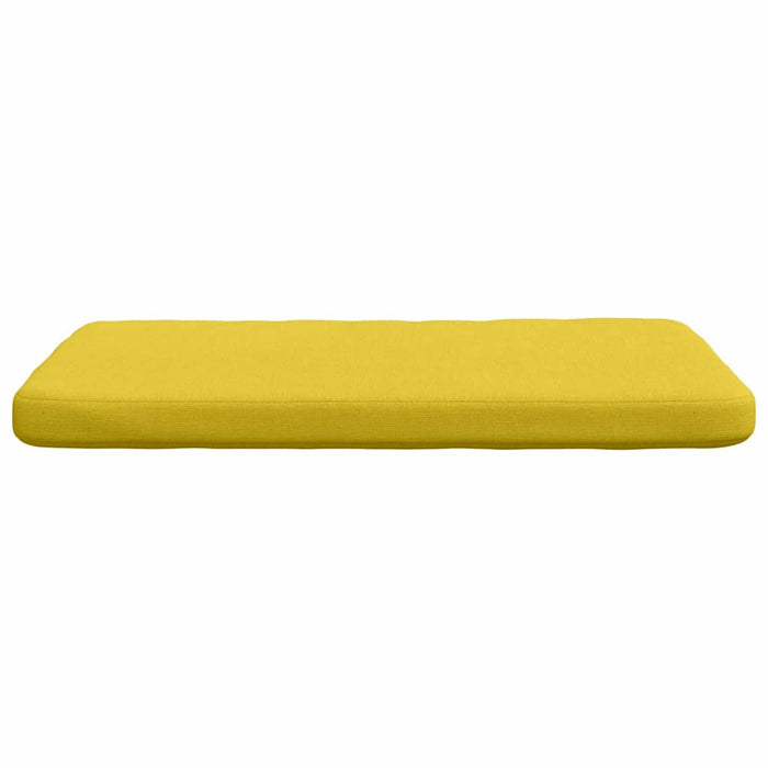 Perne de Șezut 4 pcs Galben Deschis 40 x 40 x 3 cm țesătură - WALTI WALTI