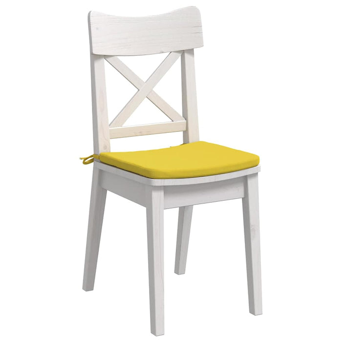 Perne de Șezut 4 pcs Galben Deschis 40 x 40 x 3 cm țesătură - WALTI WALTI
